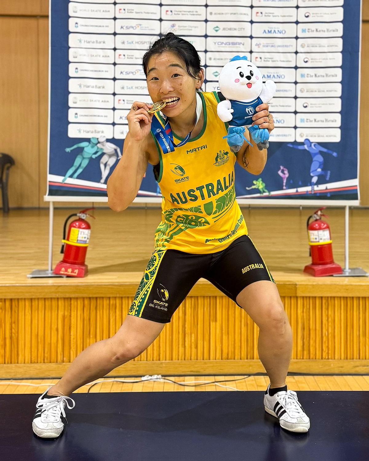Shorty skating internationally