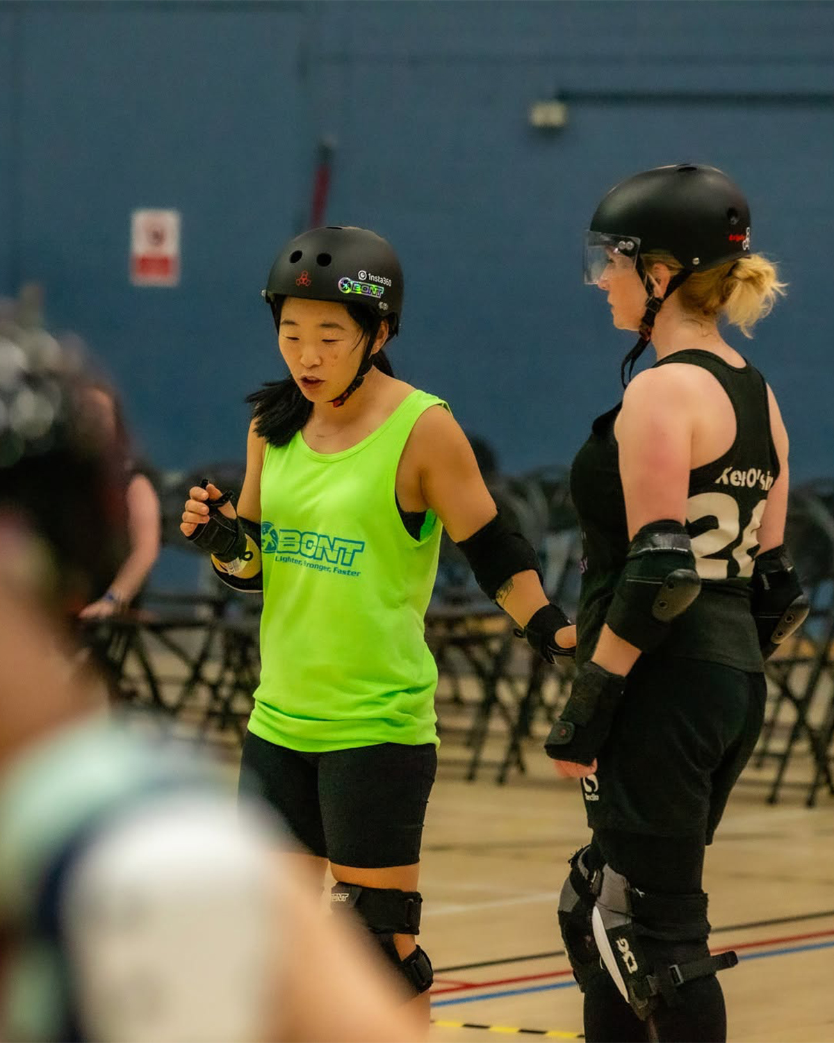 Shorty teaching general skating skills