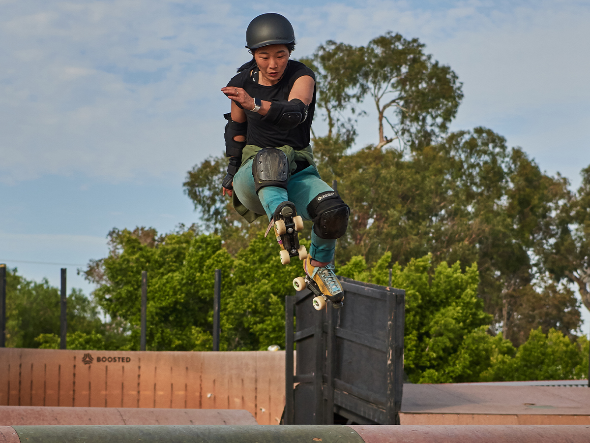 Park skating